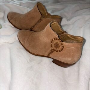 Jack Rogers Tan Booties